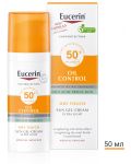 Eucerin Sun Слънцезащитен гел-крем за лице Oil Control, SPF 50+, 50 ml - 2t