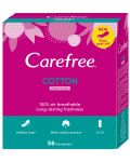 Ежедневни превръзки Carefree - Cotton Fresh, 56 броя - 1t