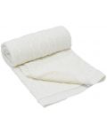 Бебешко плетено одеяло EKO - Бяло, 85 х 75 cm - 1t