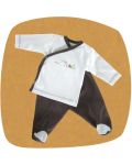 For Babies Сет Камизолка и ританки - Таралежче Изберете размер 1-3 месеца - 1t