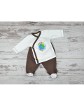 For Babies Сет Камизолка и ританки - Global Изберете размер 1-3 месеца - 1t