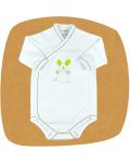 For Babies Боди с камизолка дълъг ръкав - Мишле размер 1-3 месеца - 1t
