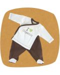 For Babies Сет Камизолка и ританки - Organic Изберете размер 1-3 месеца - 1t