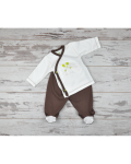 For Babies Сет Камизолка и ританки - Мишле Изберете размер 1-3 месеца - 1t