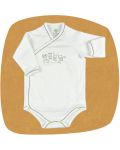 For Babies Боди с камизолка дълъг ръкав - Give me a hug размер 1-3 месеца - 1t