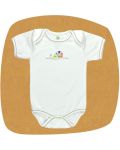 For Babies Боди с прехвърлено рамо - Охлювче размер 12-18 месеца - 1t