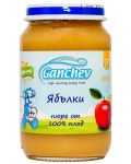 Плодово пюре Ganchev - Ябълки, 190 g - 1t