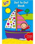 Детска книжка за оцветяване Galt Dot to Dot Pad - Свържи точките, 2 част - 1t