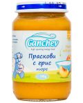 Десерт Ganchev - Праскови с грис, 190 g - 1t