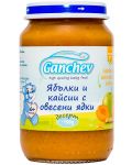 Десерт Ganchev - Ябълки и кайсии с овесени ядки, 190 g - 1t