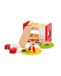 Комплект дървени мини мебели Hape - Детска стая - 2t