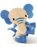 Детска играчка от бамбук Hape - Мини животинка Слон - 1t