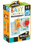 Образователни флаш карти Headu Montessori - Първи думички - 1t