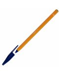 Химикалка BIC Orange Original Fine еднократна, връх 0.8 мм, синя - 1t