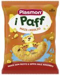 Хрупанки Plasmon - Paff, царевица и просо, 15 g - 1t