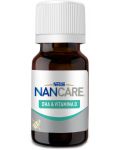 Хранителна добавка Nestle NanCare - Витамин D, капки, 10 ml - 1t