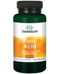 Folic Acid, 800 mcg, 250 капсули, Swanson - 1t