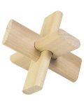 Дървен логически пъзел Goki - Магически кръст - 1t