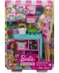 Игрален комплект Mattel Barbie - Магазин за цветя - 2t