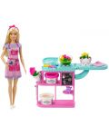 Игрален комплект Mattel Barbie - Магазин за цветя - 1t
