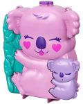 Игрален комплект Mattel Polly Pocket - Чанта коала, с микрокукли и аксесоари - 5t