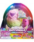 Игрален комплект Hatchimals - Яйчице изненада, Семейни приключения, оранжево - 1t