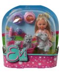Игрален комплект Simba Toys Evi Love - Еви приятел на животните, с котенца - 2t