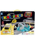 Игрален комплект Felyx Toys - Писта със светещо камионче, лупинг, 165 части - 1t