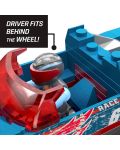 Игрален комплект Hot Wheels Monster Truck - Smash & Crash Race Ace, 85 части - 6t