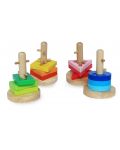  Играчка за нанизване и завъртане на геометрични форми Acool Toy - 1t