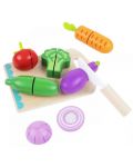 Игрален комплект Tooky Toy - Зеленчуци за рязане - 1t