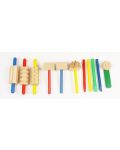 Игрален комплект Smart Baby - Дървени инструменти за пластилин, 12 части - 2t