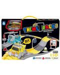 Игрален комплект Felyx Toys - Писта със светещо камионче, 110 части - 1t