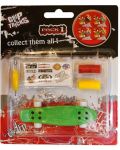 Играчка за пръсти Grip&Trick - Penny Board, зелен - 1t