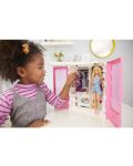 Игрален комплект Mattel Barbie - Гардероб с аксесоари - 5t