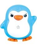Играчка за баня PlayGo - Пръскащ пингвин, синя - 1t