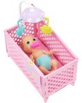 Игрален комплект Barbie Skipper - Барби детегледачка с лилави кичури - 4t