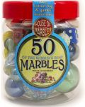 Игрален комплект House of Marbles - Буркан с 50 топчета - 1t