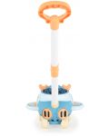 Играчка за сапунени балони Moni Toys - Самолет, Blue Flyer - 3t