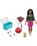 Игрален комплект Mattel Barbie - Барбекю - 3t