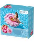 Надуваем дюшек Intex - Розов гербер, 142 cm - 4t