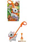 Интерактивна играчка Hasbro FurReal Poopalots - Акащи животни, Сиво коте - 2t