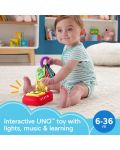 Интерактивна образователна играчка Fisher Price - Uno, Counting and Colors - 3t