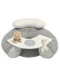 Интерактивна седалка Mamas & Papas - Sit and Play, Welcome to the world, Grey - 1t