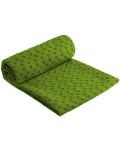 Кърпа постелка за йога Maxima, 180 х 61 cm, зелена - 1t