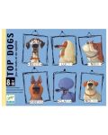 Карти за игра Djeco Top Dogs - Сладки кученца - 1t