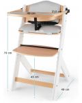 KinderKraft столче за хранене + възглавница ENOCK бяло - 7t