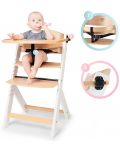 KinderKraft Столче за хранене ENOCK дървено/бели крака - 6t