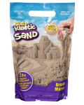 Кинетичен пясък в пликче Spin Master Kinetic Sand - Кафяв, 1 kg - 1t
