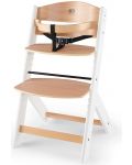 KinderKraft Столче за хранене ENOCK дървено/бели крака - 2t